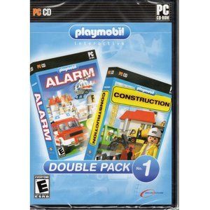 Playmobil Interactive Double Pack 1 (PC-CD, 2009) for Windows - NEW in DVD BOX
